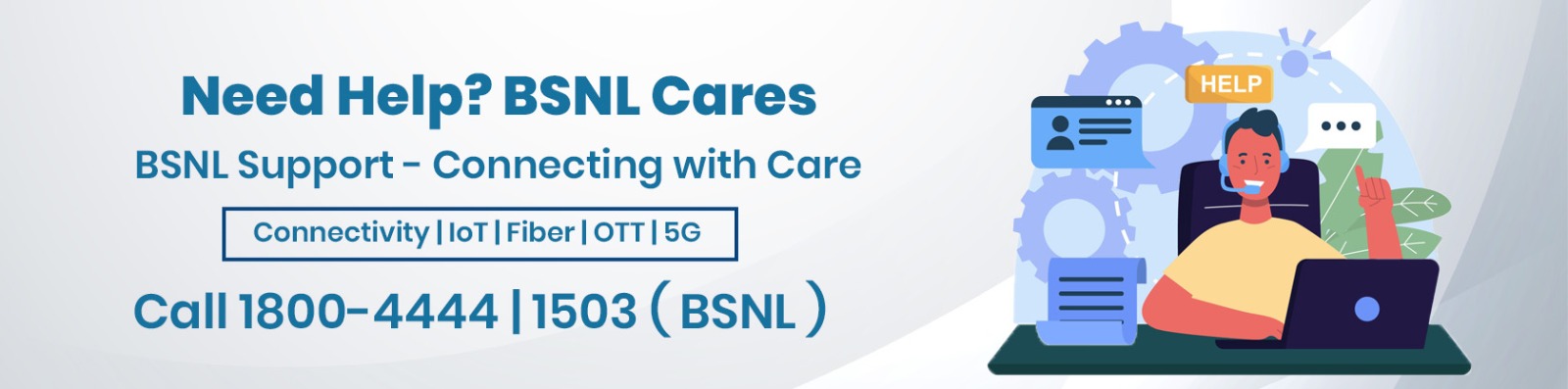 Need Help? BSNL Support - Connecting with Care